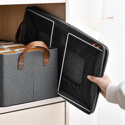 Collapsible Storage Box, Equipped with Handles