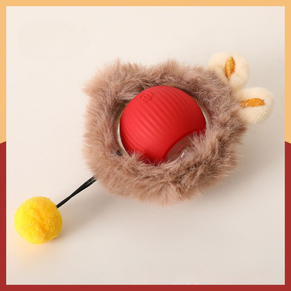 Interactive Cat Ball With Tail