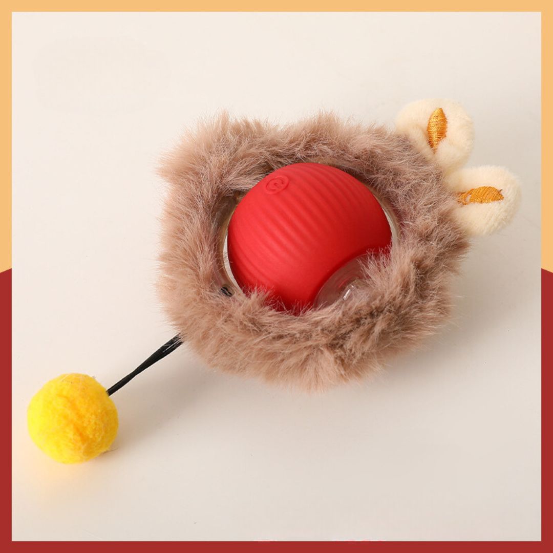 Interactive Cat Ball With Tail