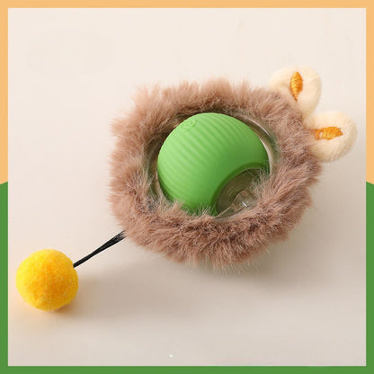 Interactive Cat Ball With Tail