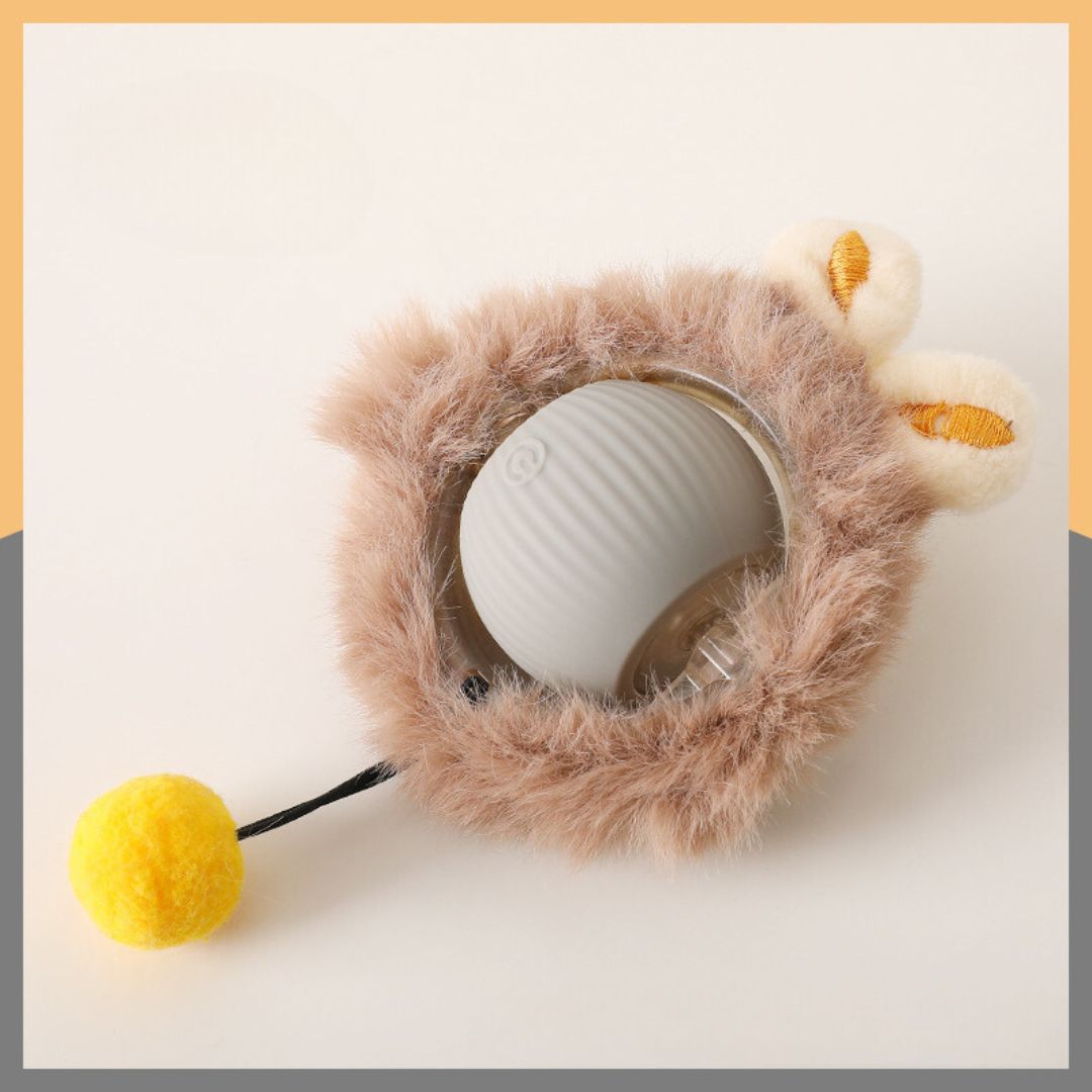 Interactive Cat Ball With Tail
