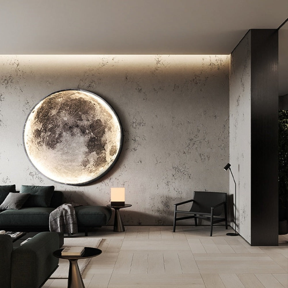 3D LED MOON OR EARTH CEILING & WALL LIGHT | DIMMABLE