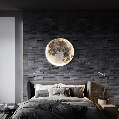 3D LED MOON OR EARTH CEILING & WALL LIGHT | DIMMABLE