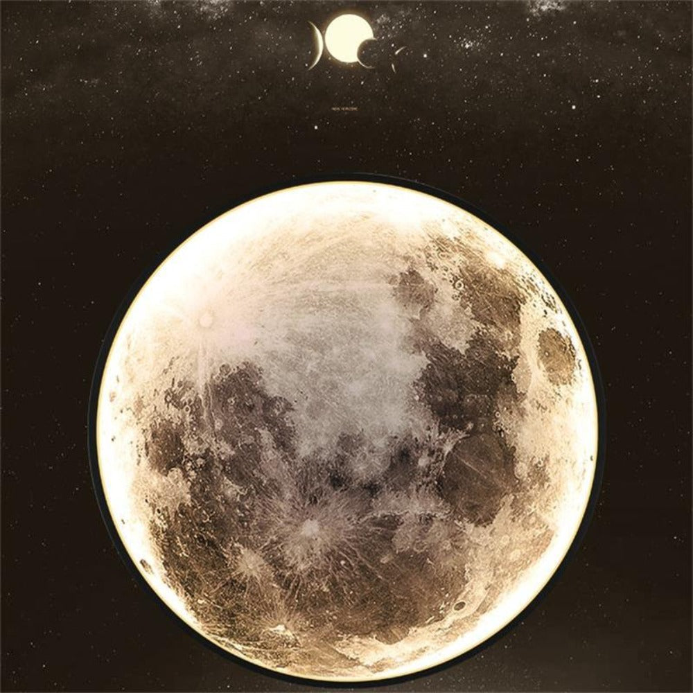 3D LED MOON OR EARTH CEILING & WALL LIGHT | DIMMABLE