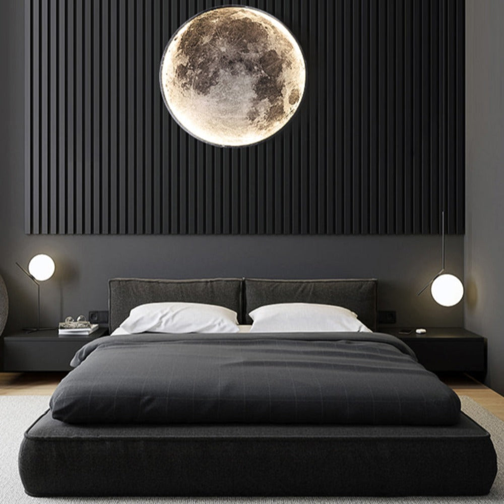 3D LED MOON OR EARTH CEILING & WALL LIGHT | DIMMABLE