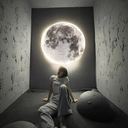 3D LED MOON OR EARTH CEILING & WALL LIGHT | DIMMABLE