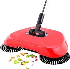 Battery-Free 2-in-1 Vacuum Broom, Versatile Design