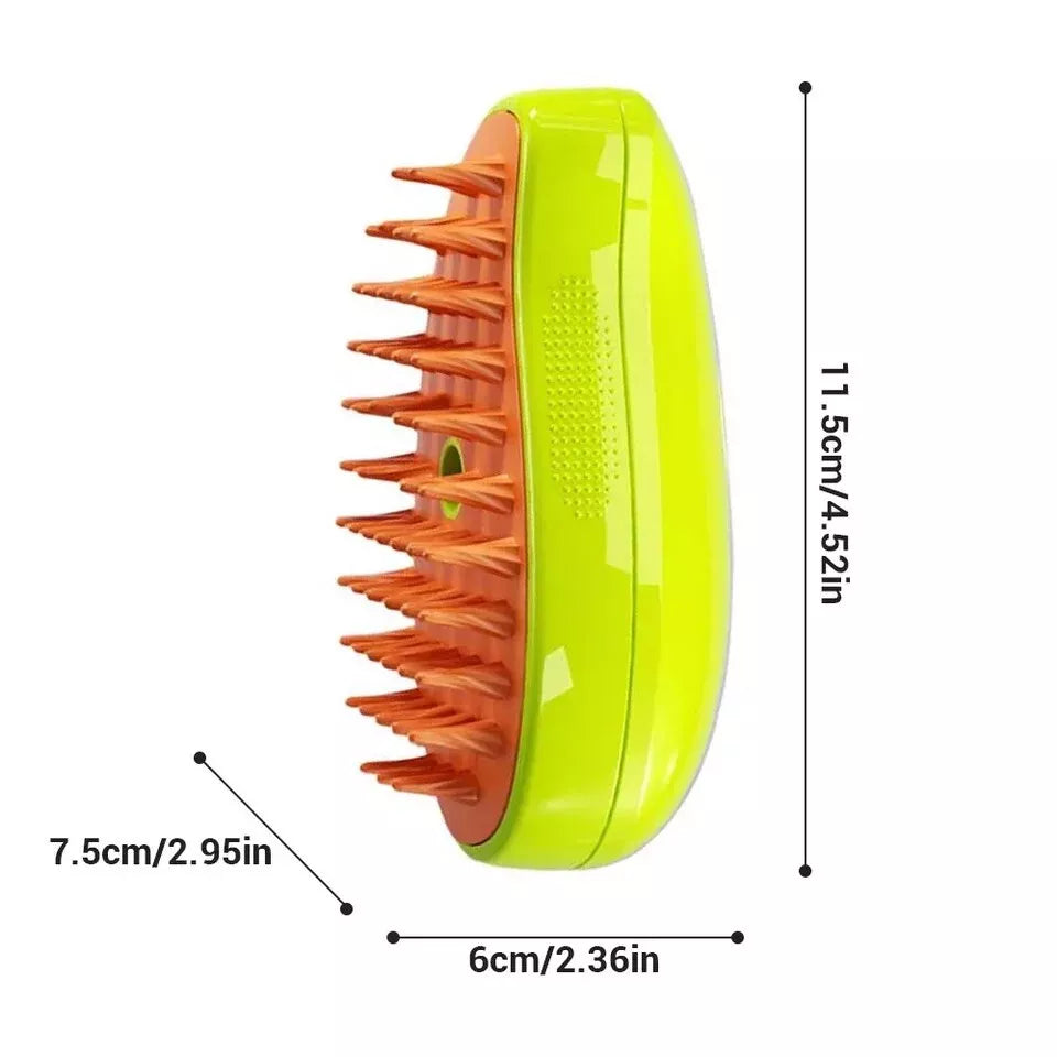 Brosse à vapeur pour chiens