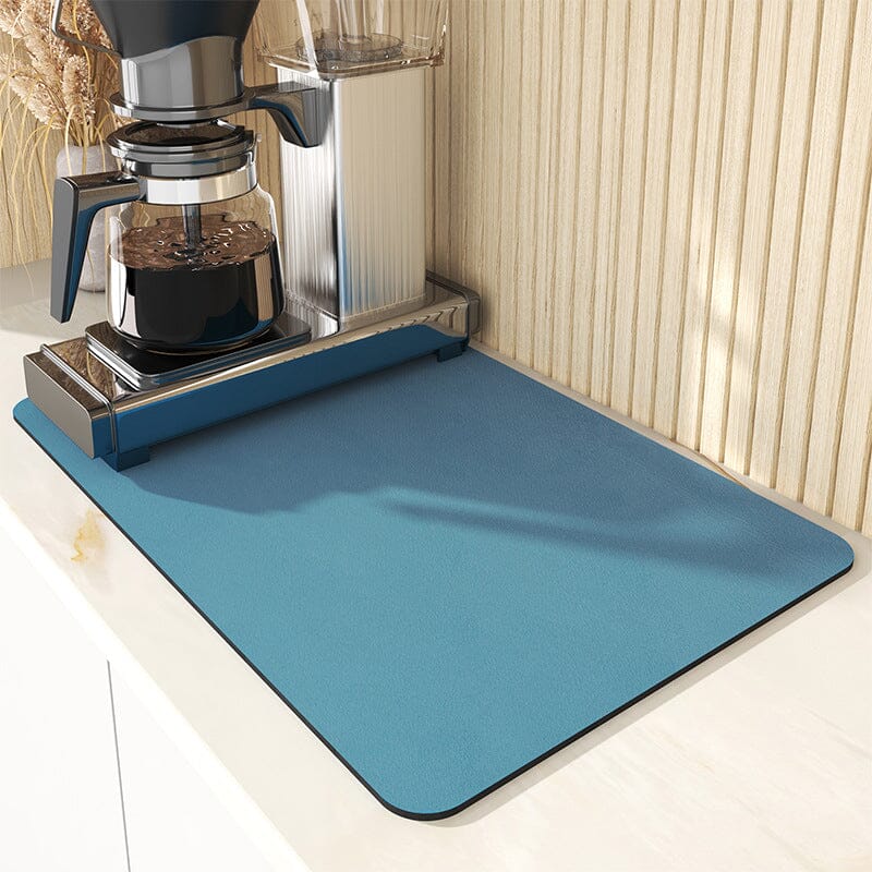 Kitchen Water Absorbing Draining Mat Non-Slip PVC Pad