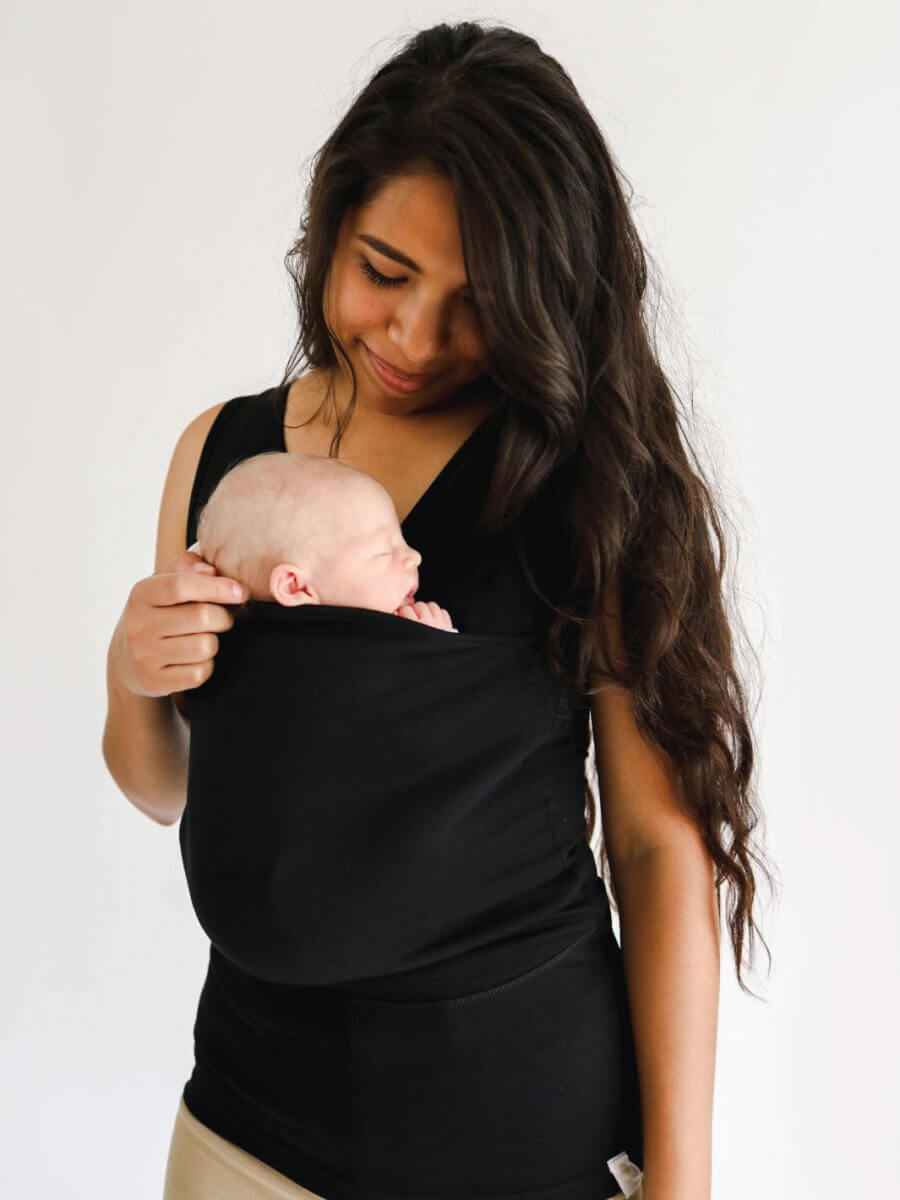 Unisex Baby Carrier Shirt | Adjustable Hands-Free Newborn Holder