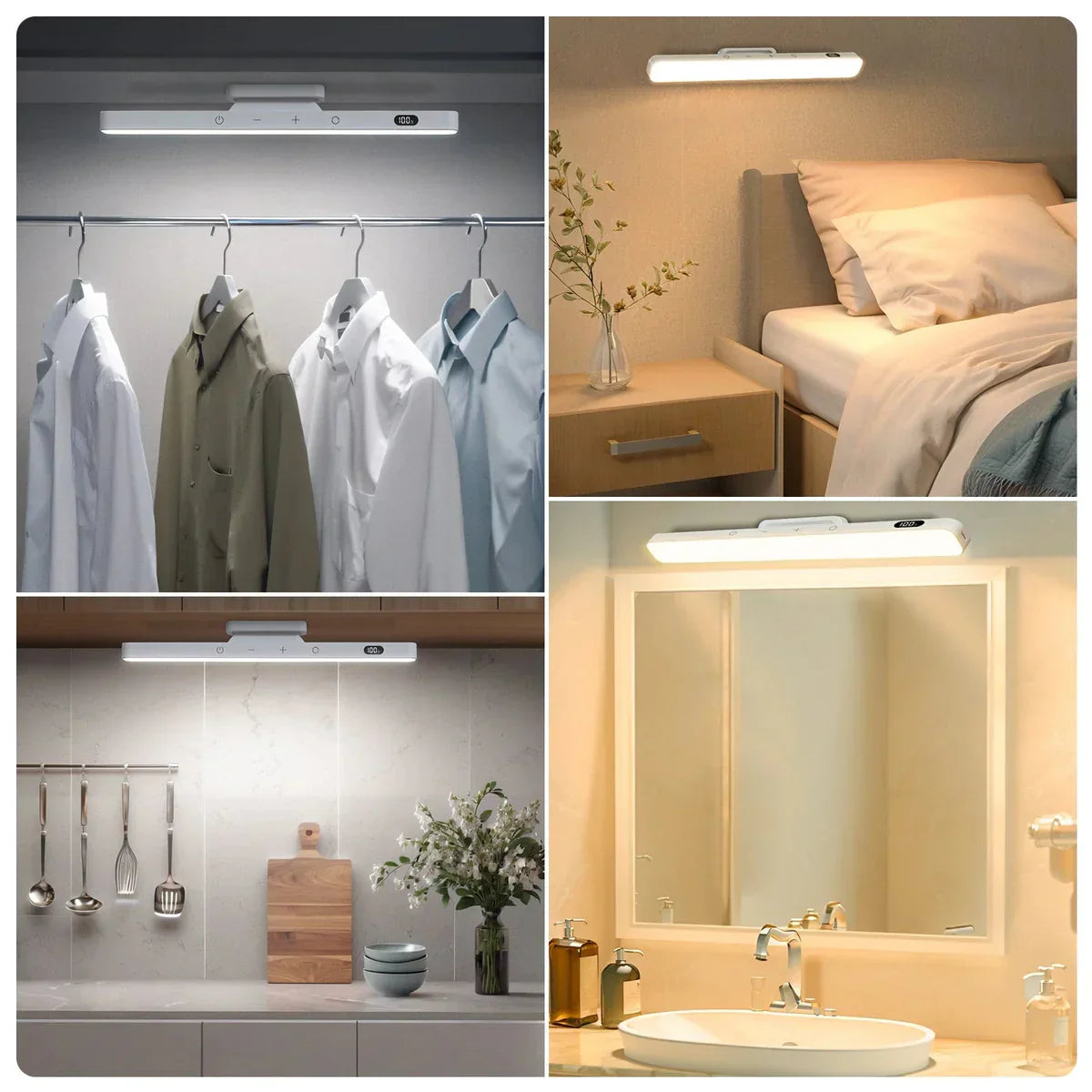 Wireless Magnetic Smart Light Remote + Touch Control