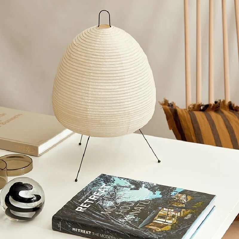 Japanese Rice Paper Lamp Artistic & Serene