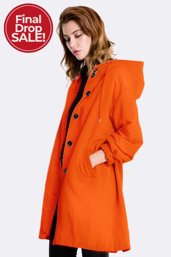 Women's Oversized Windbreaker | Water Resistant
