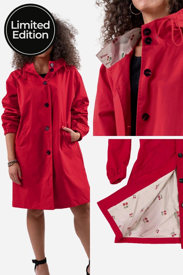 Women's Oversized Windbreaker | Water Resistant