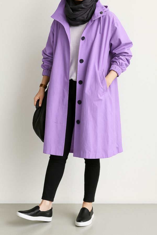 Women's Oversized Windbreaker | Water Resistant
