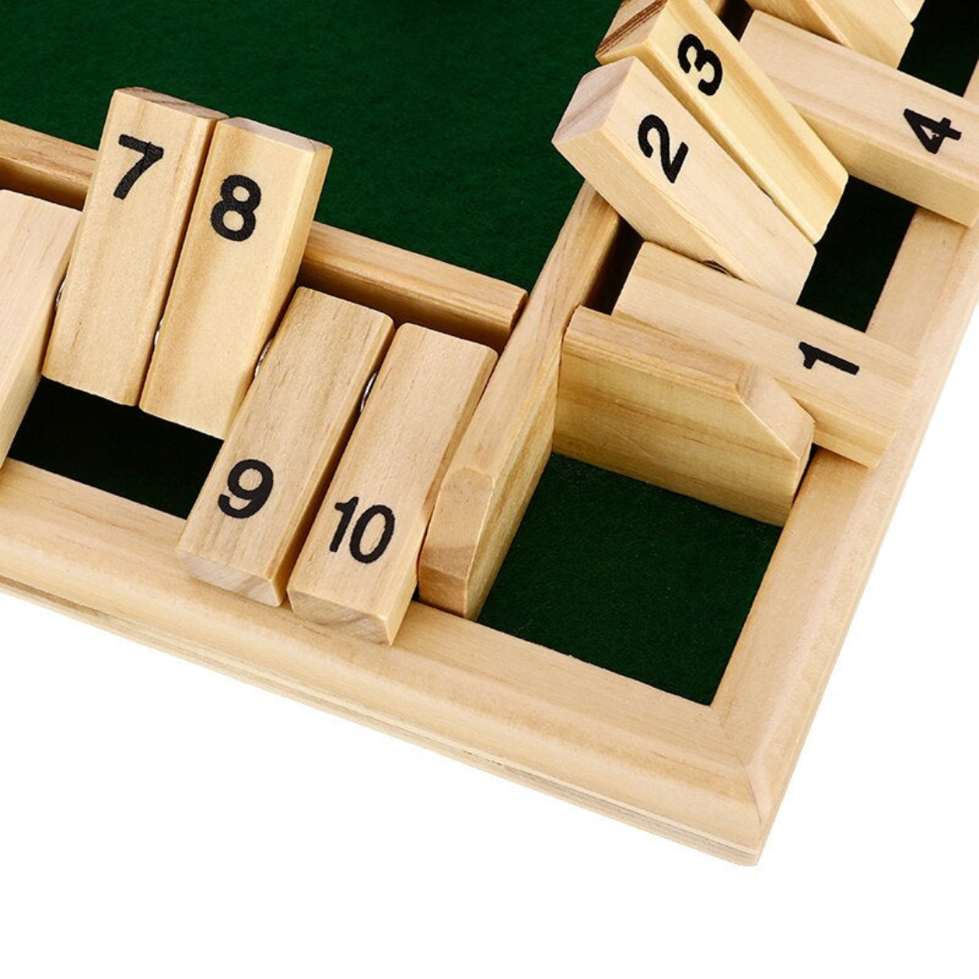 Wooden Math Learning Game for Kids & Families