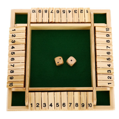 Wooden Math Learning Game for Kids & Families