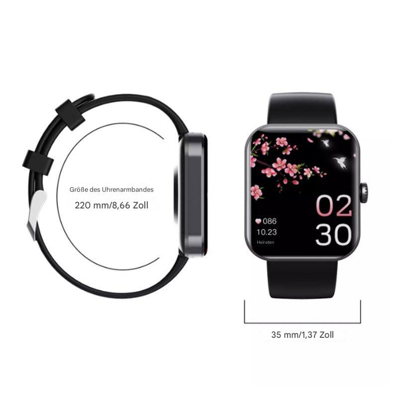 Health Monitor Watch | Heart Rate, Glucose & Vital Signs Tracker