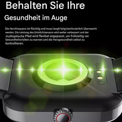 Health Monitor Watch | Heart Rate, Glucose & Vital Signs Tracker